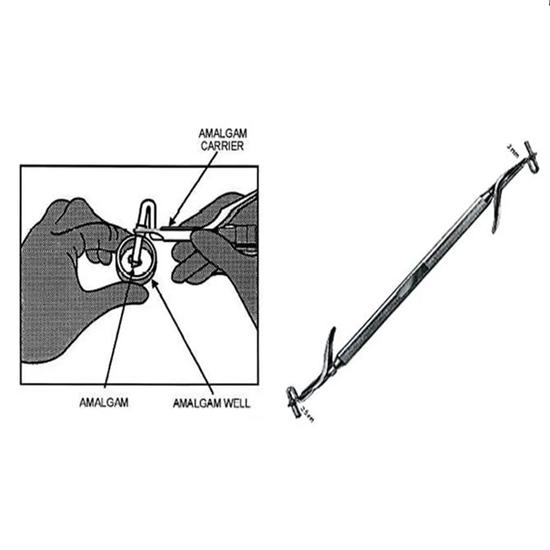 GDC Dental Amalgam Carrier Double Ended - Large/Regular (AC5202)