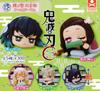Onemutan Demon Kimetsu No Yaiba Fourth Form Nidone Earth Color of 5 Gacha Capsule Toy Slayer Ver. [Set (Complete)]