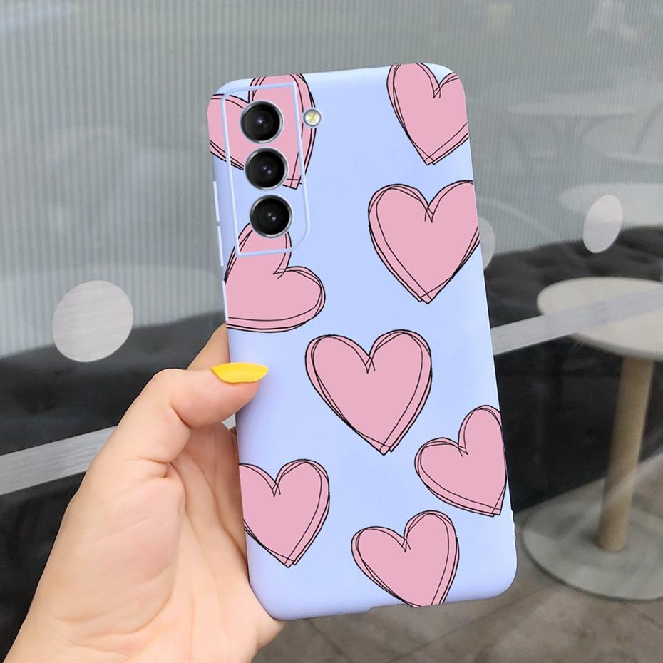 For Samsung Galaxy S22 5G Phone Case Cute Rainbow Milk Cow Painted Cover For Samsung S22 Plus S 22 Ultra Soft Silicon Fundas