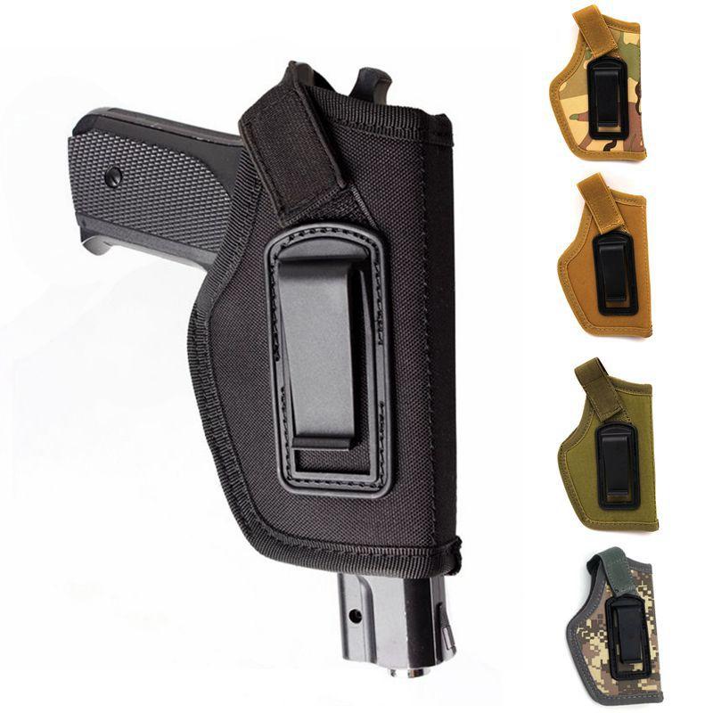 Universal Concealed Carry Tactical Holster Small Holster Compact / Subcompact Pistol Hunting Gun Pouch for Glock Gun Accessories