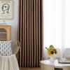 European-Style Bedroom Bay Window Color Matching Curtains Sunscreen Full Shading Sunshade Insulation Fabric Cream Finished Product