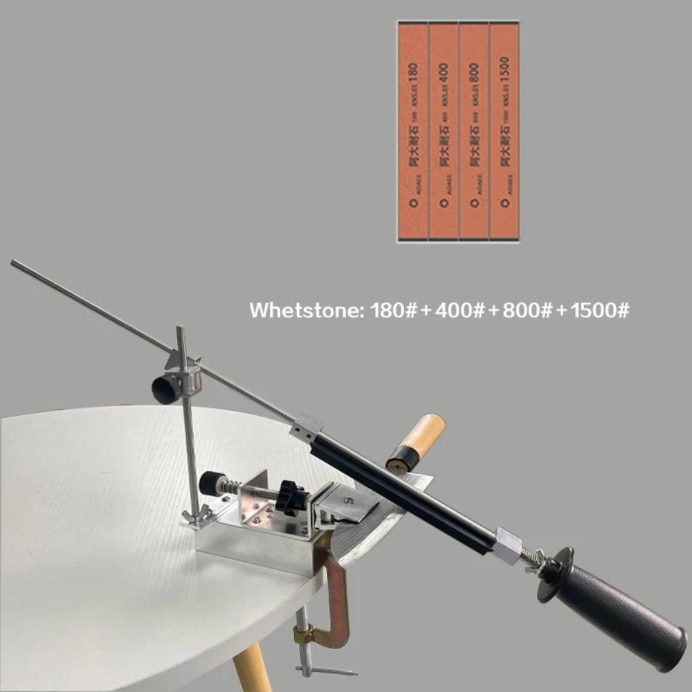 New 360 Rotary Knife Sharpener Sharpening System Knife Apex Edge Sharpener Aluminum Alloy