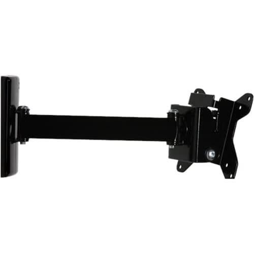B-Tech BT7512PB Support Mural Fixe pour écran Plat avec Bras Unique,Inclinaison et pivotement