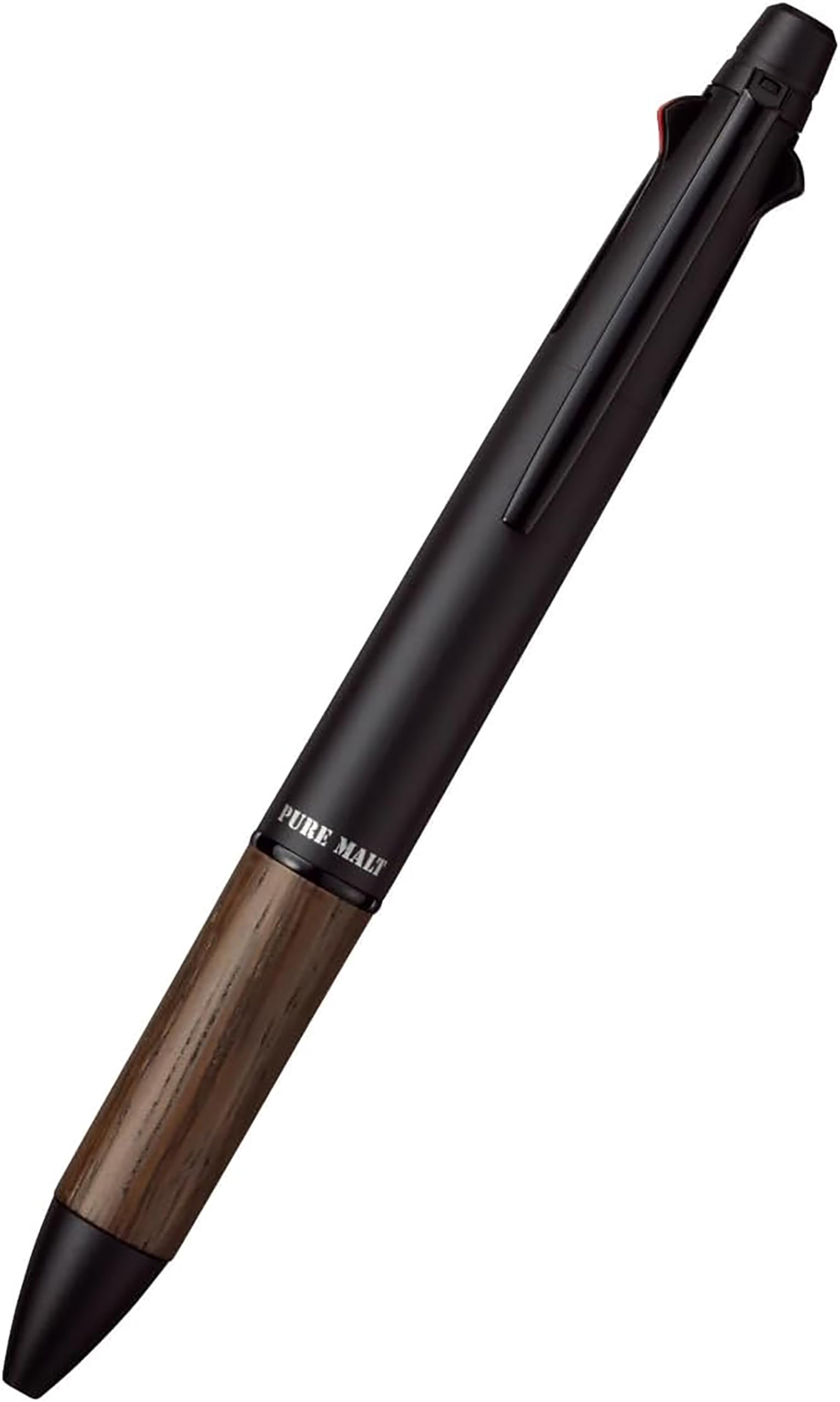 Многофункциональная ручка Mitsubishi Pencil Pure Malt Premium MSXE520050724, 4&1, 0,7 дюйма, Черная, чёрный