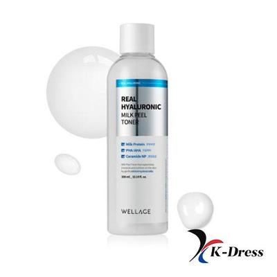 Tonico peeling al latte ialuronico reale 300 ml