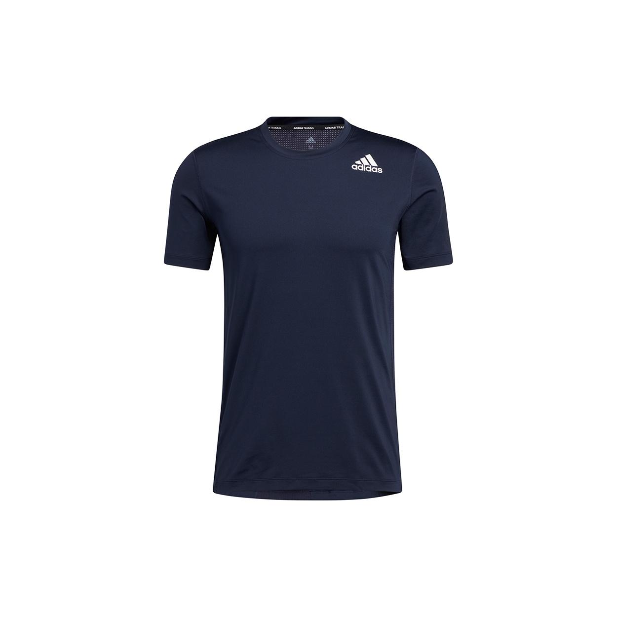 adidas TF Turf Ss Ftd Training Sports Elastic Short Sleeve Blue Men s GL9881 S
