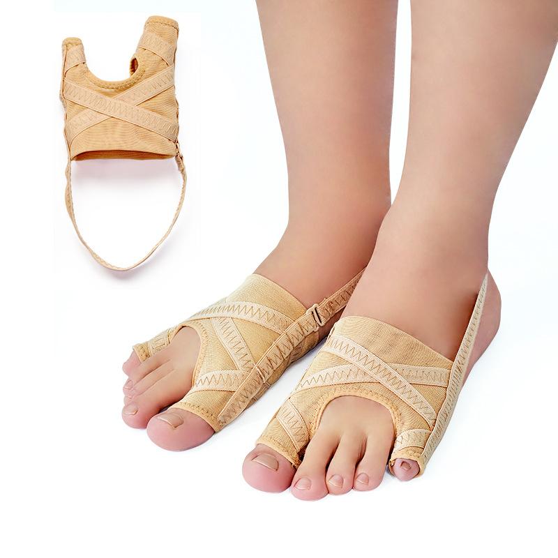 Kumaş Halluks Valgus Düzeltici Nefes Alabilen Ayarlanabilir Kol Ayırıcı Parmak Düzeltici Spor Halluks Valgus Çorapları Koşu