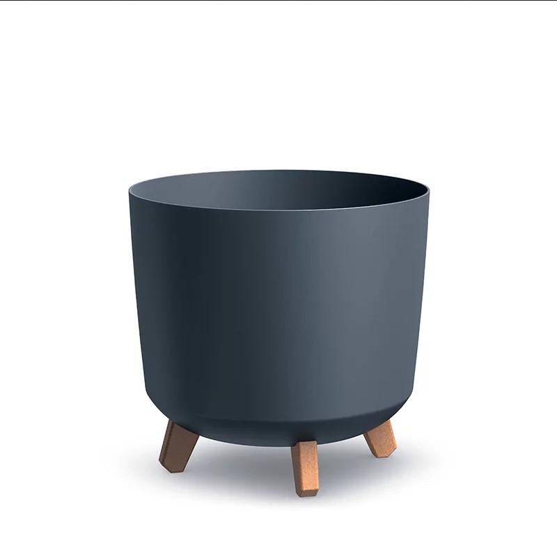 DGTL300L-S449 FLOWER POT COVER WITH DRAINAGE ON LEGS 30cm TUBUS WHITE BOWL