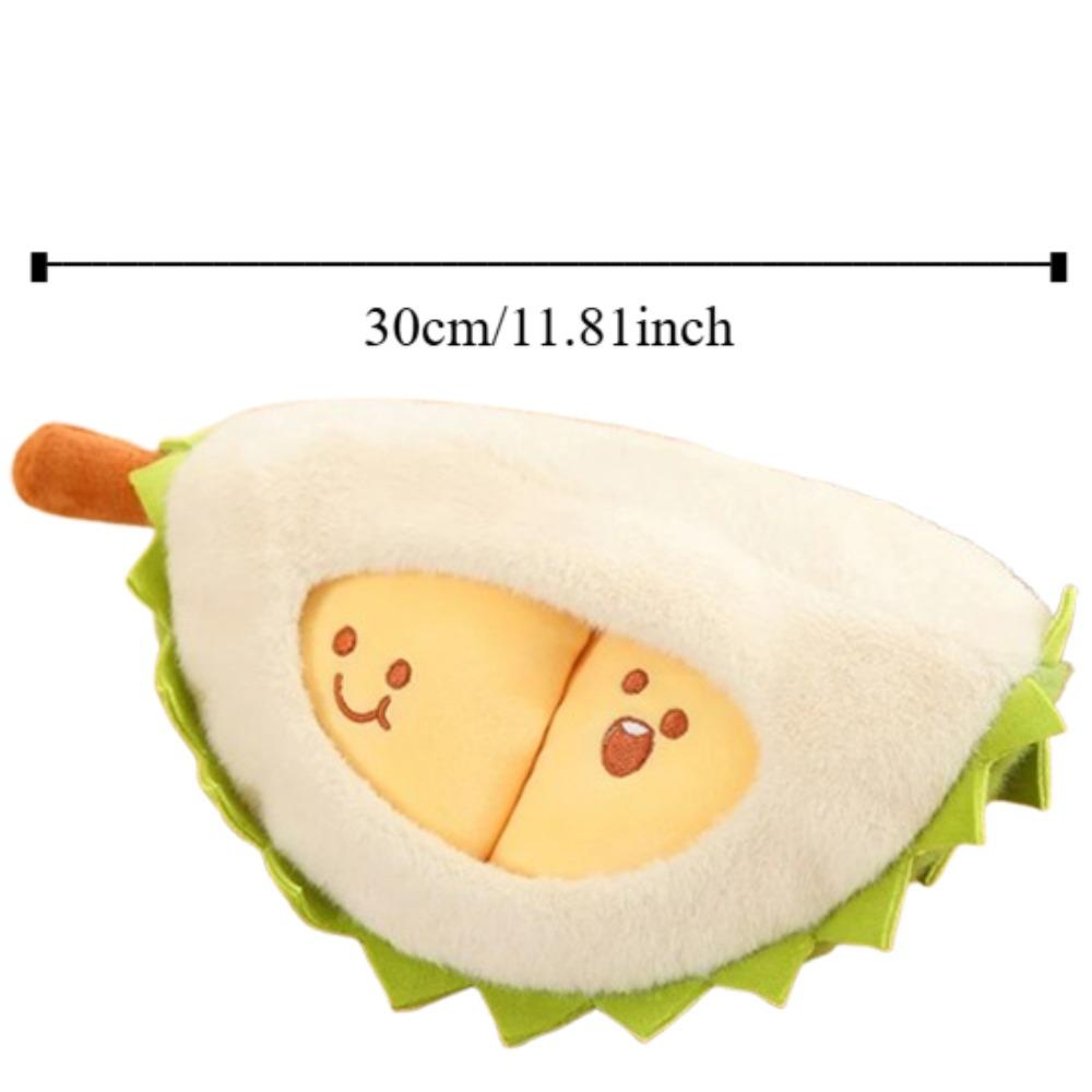 Detachable Fruit Durian Plush Pillow Collection Peeling Durian Plush Doll  Kids Birthday Christmas