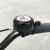 Quality Ultralight Mountain Bicycle Bike Bell Accessory Clear Sound (black)