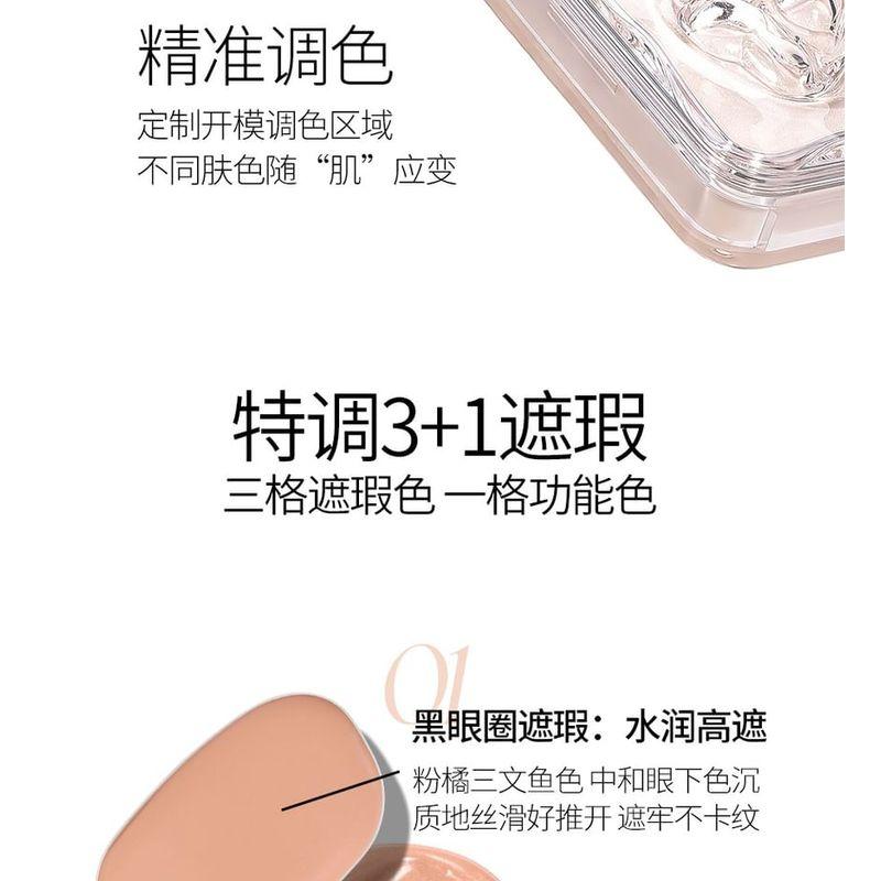 VEECCI - Adaptable 4-Color Concealer Palette - 2 Colors