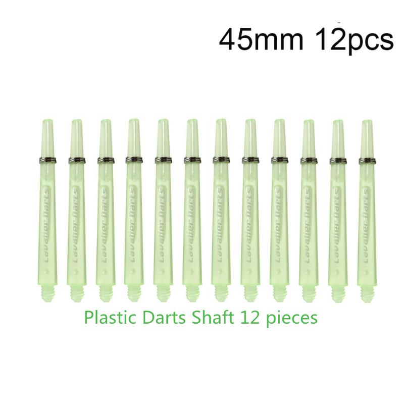 Dart Stems Set Plastic 12Pcs 45mm 35mm with O Ring Suitable for Professional and Beginner Dart Players