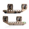 ANS optical 25.4/30mm Long One-Piece Mount with Indicator and Level (TAN) Riflescope Mount for Airsoft