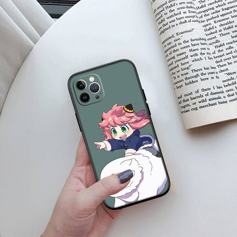 IR26 Spy X Anya Forger Family Case for Samsung A06 A35 A25 A24 A15 A05S A05 M55 M35 M15 A02 A12 A13 A10 A16 A20 A30 A22 A31 A32 A33 A42 A50
