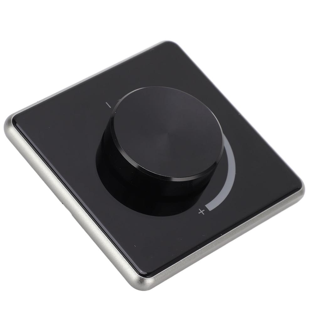 Digital Rotating Dimmer Switch Supports Wireless Communication Smooth Dimming LED Light Switch for 1