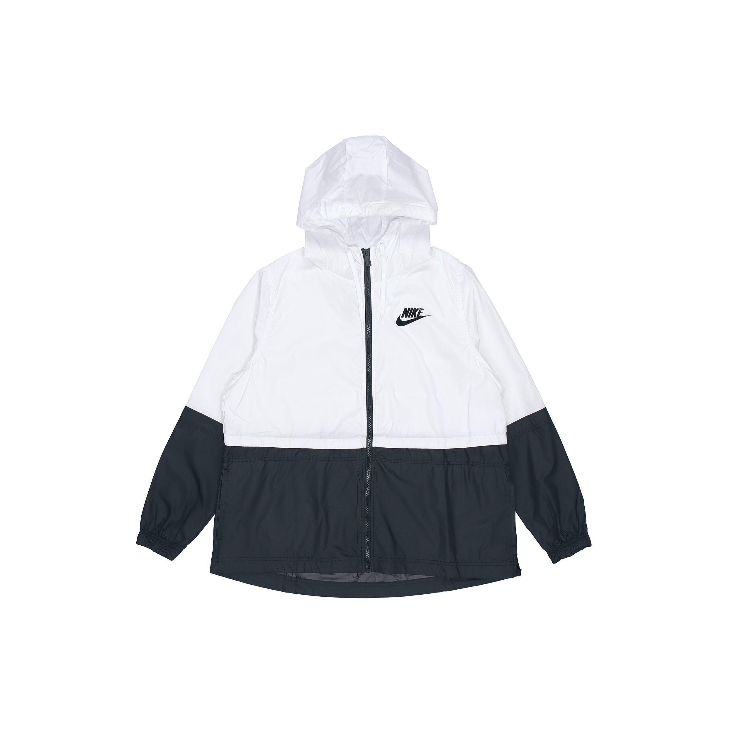 (WMNS) AS W Nike Sportswear JKT Jacket WVN White Women s AJ2983-102 XS
