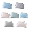 2PCS Cooling Pillowcase Washable Ice Bean Bean Pillowcase Breathable Soft Cool Pillowcase for Hot Sleepers