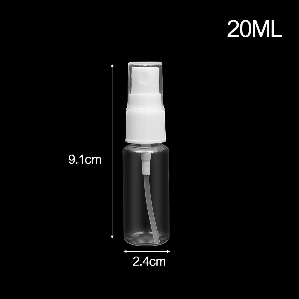 10/30/50/100ml Refillable Bottles Empty Spray Bottle Portable Travel Clear Dispensing Container Cosmetic Perfume Spray Atomizer