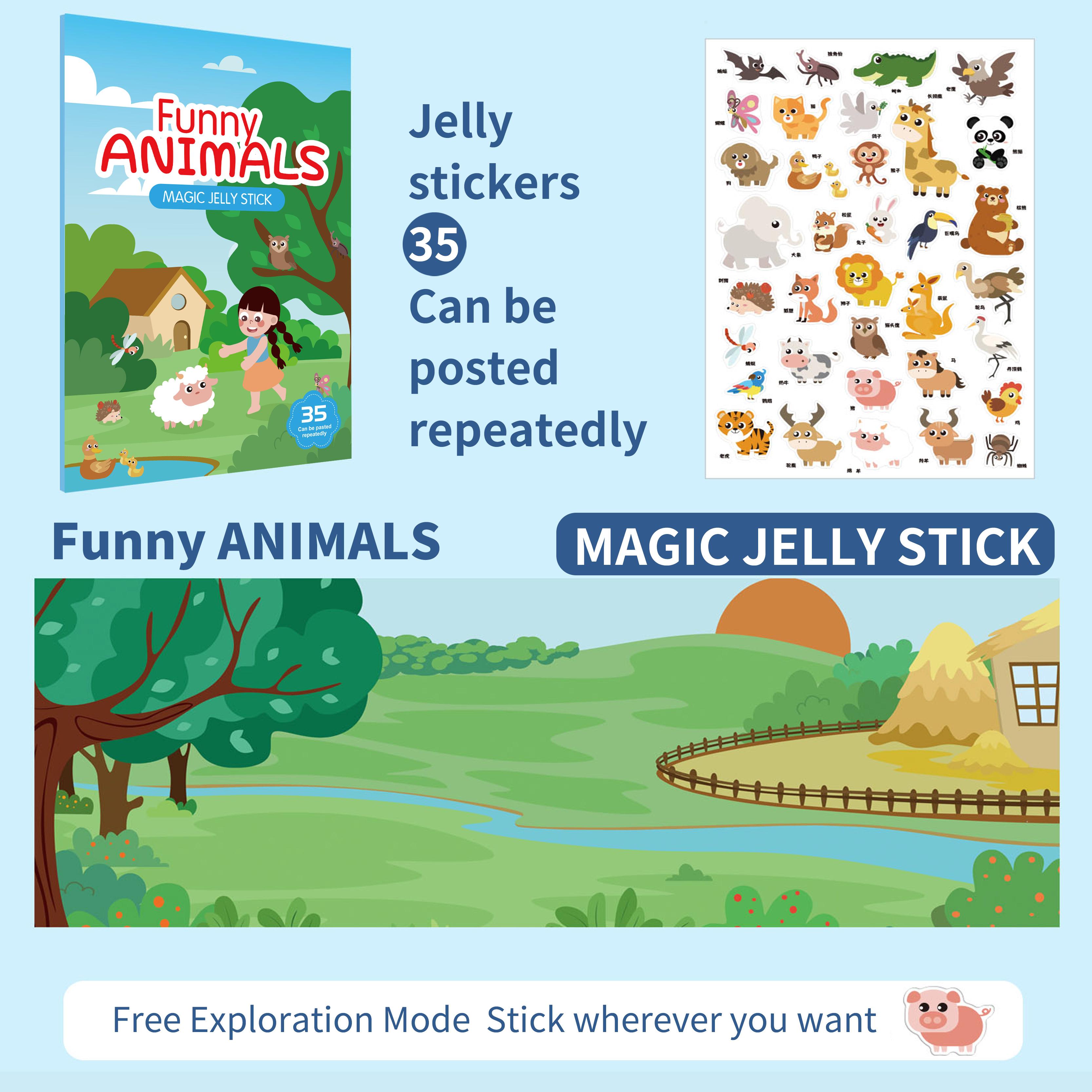 New Children S Early Education Sticker Book - Focus On Potential Development Baby Enlightenment Fun Learning Activities Toys
