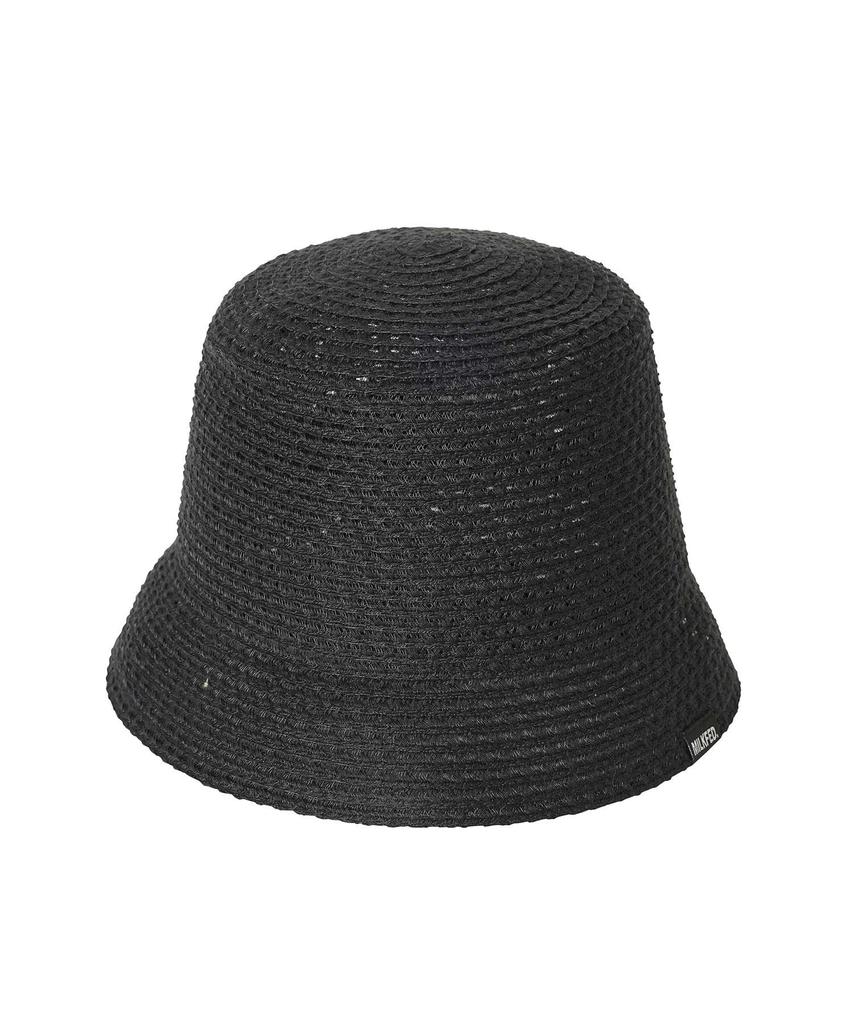 Hat PLANE BLADE HAT BLACK [Milkfed] Women's
