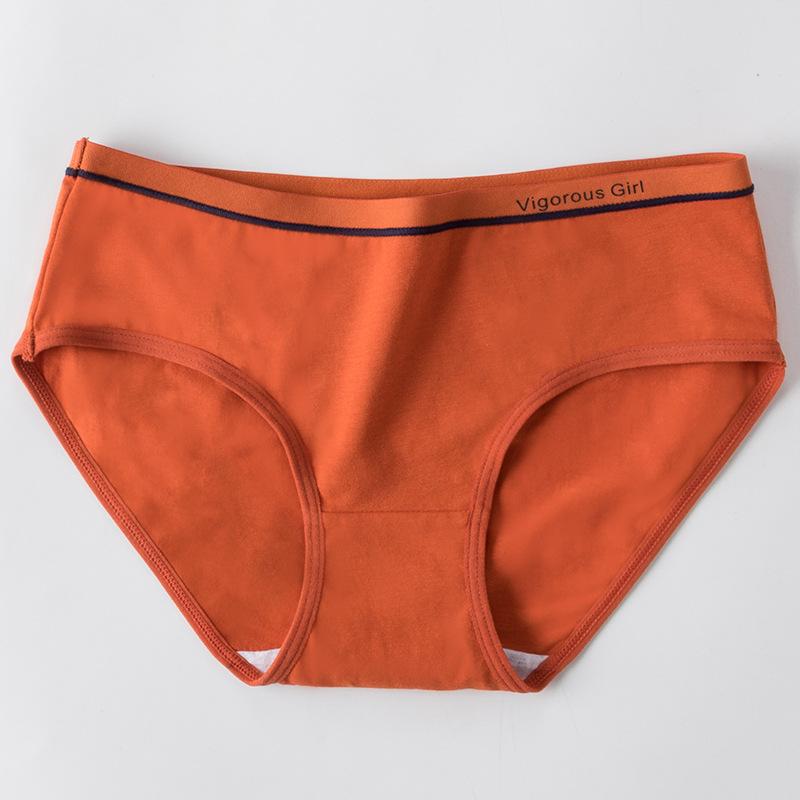

Хлопковое нижнее белье для женщин, летнее бесшовное нижнее белье с заниженной талией, антибактериальные дышащие трусы большого размера для девочек, стильные трусы XL коричневый