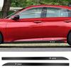 2pcs Car Door Side Skirt Sill Stripe Carbon Decals Styling Accessories For E46 E85 E60 F10 E39 F30 E36 F20 E87 E90 E70 X3 X5