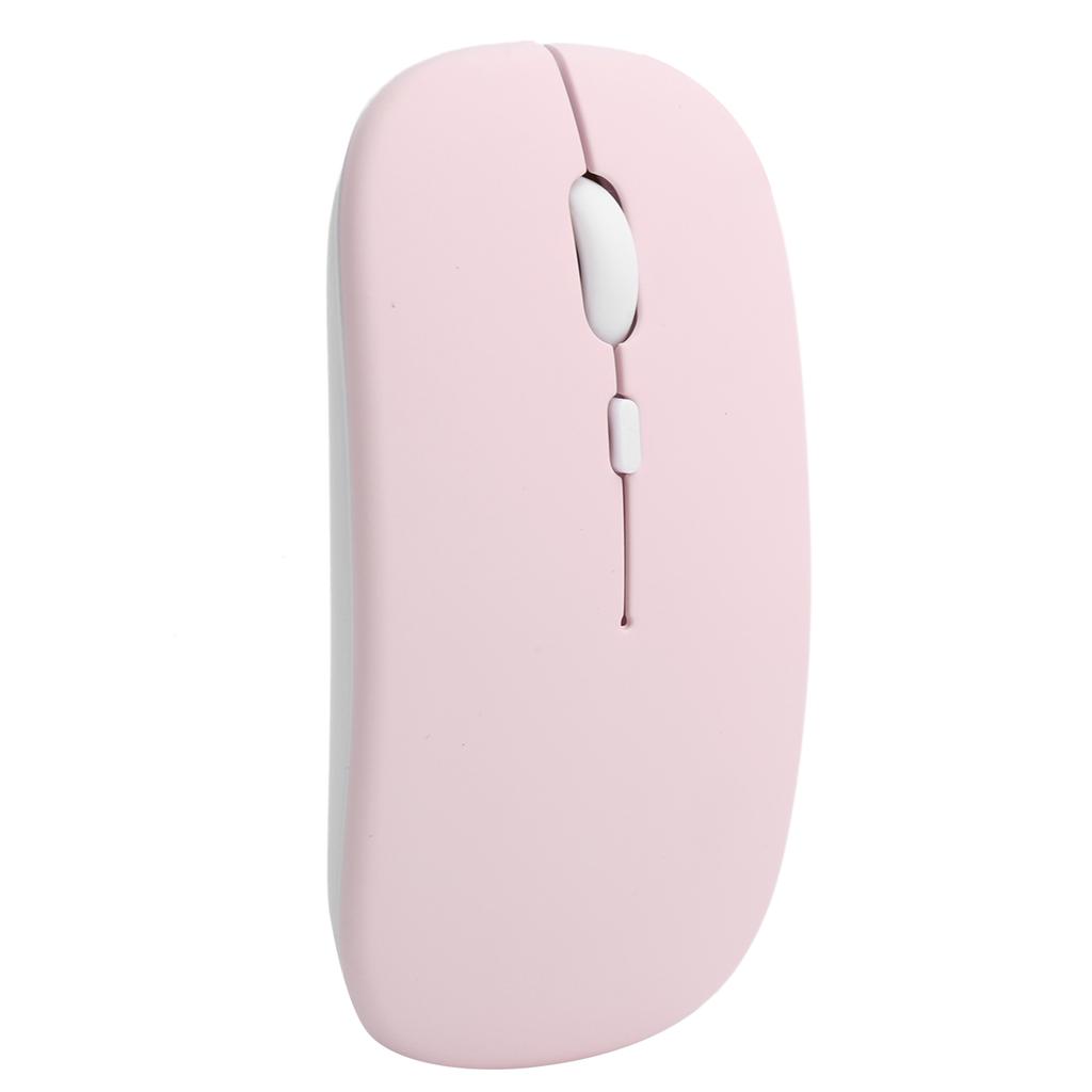 Mouse Pink Wireless Bluetooth 5.0 2‑Mode Silent Laptop Computer Accessories 2.4GHZ