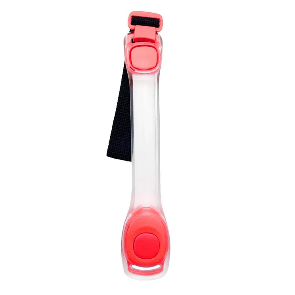 LED Light Up Armband Adjustable Wearable Running Arm Belt Glow The Dark for Running Walking Cycling Concert Roller Skates Light