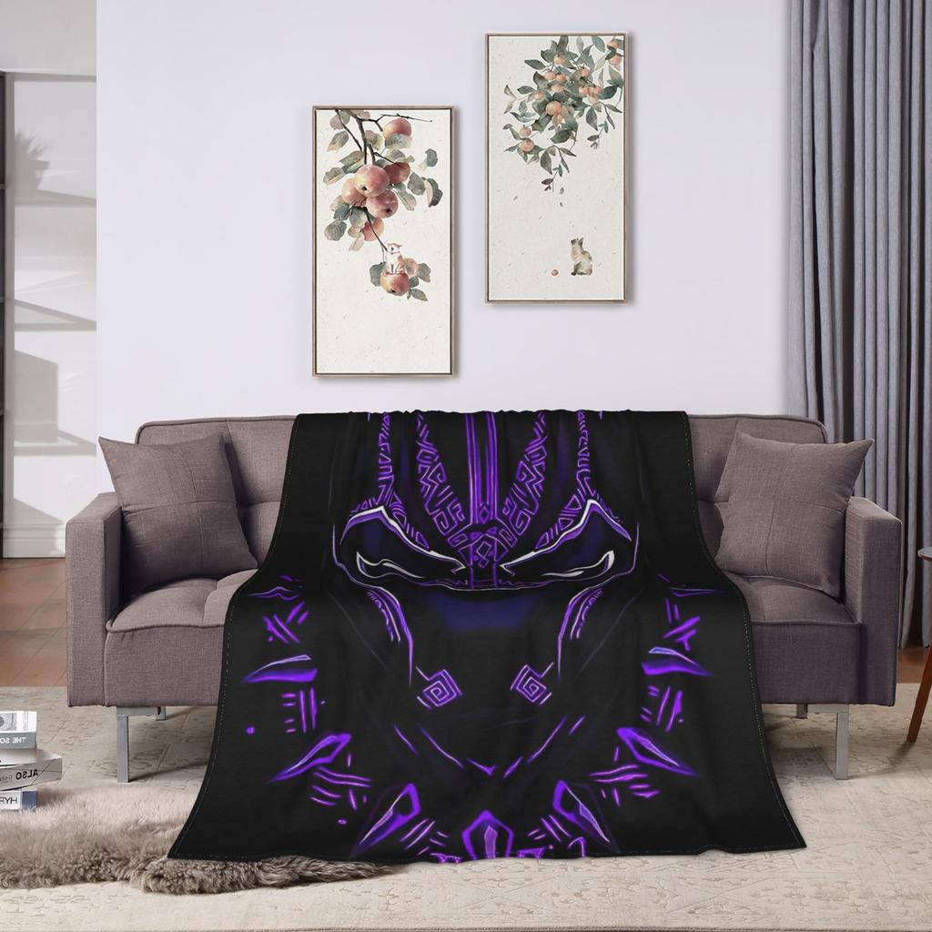 Black Panther  Blanket Quality Soft  Throw Blanket Spring Decorative Outdoor Funny Bedspread