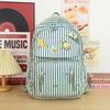 School bag new high value fresh sweet cute bee backpack junior high school students lightweight travel backpack