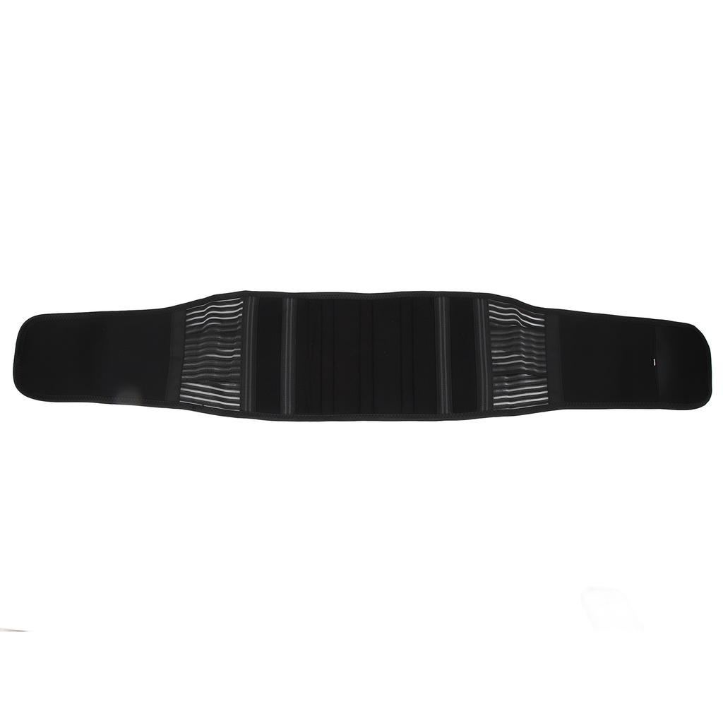 Back Braces for Lower Back Breathable Lumbar Support Belt with 6 Stays and 16 Hole Mesh for Waist Protection Men Women L