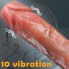 10 Vibration 10 Telescopic Thick Penis,8.66 Inches Long Artificial Dildo Liquid Silicone,Equipped With Wireless Remote Control,Sex Toys, Sex,