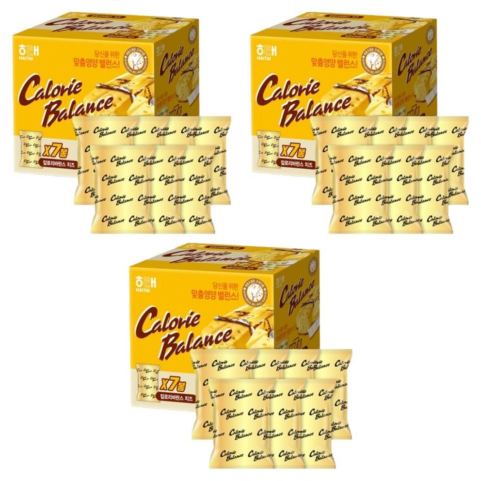 

Haitai Calorie Balance Cheese Biscuits, 266g x 3 Packs
