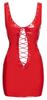 Black Level - Red Short Dress Tied At the Front and Back 2XL