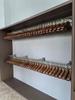 Women's Clothing Wall-Mounted Display Rack – Stainless Steel Brushed Side Hanging Shelves