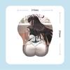 G05 Anime Beauty Poggiapolsi Mouse Pad in Silicone 3D - Confortevole, Morbido e Design Ispirato ai Cartoni Animati