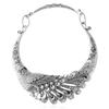 Ethnic Collar Choker Necklace Charming Multicolor Laser Jewelry Chinese Peacock Dragon Maxi Necklaces Statement Necklace