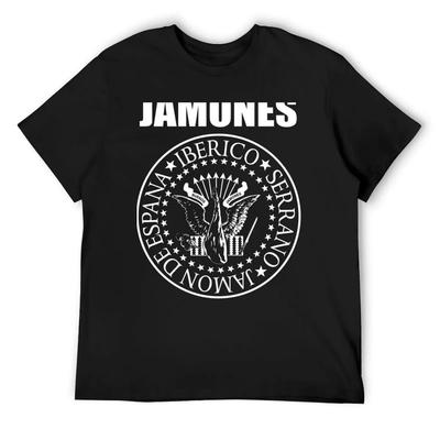 Buenos Jamones T-Shirt lustiges Shirt Baumwolle Lustiges T-Shirt schnell trocknend Sommer 2025 Herren T-Shirt Grafik