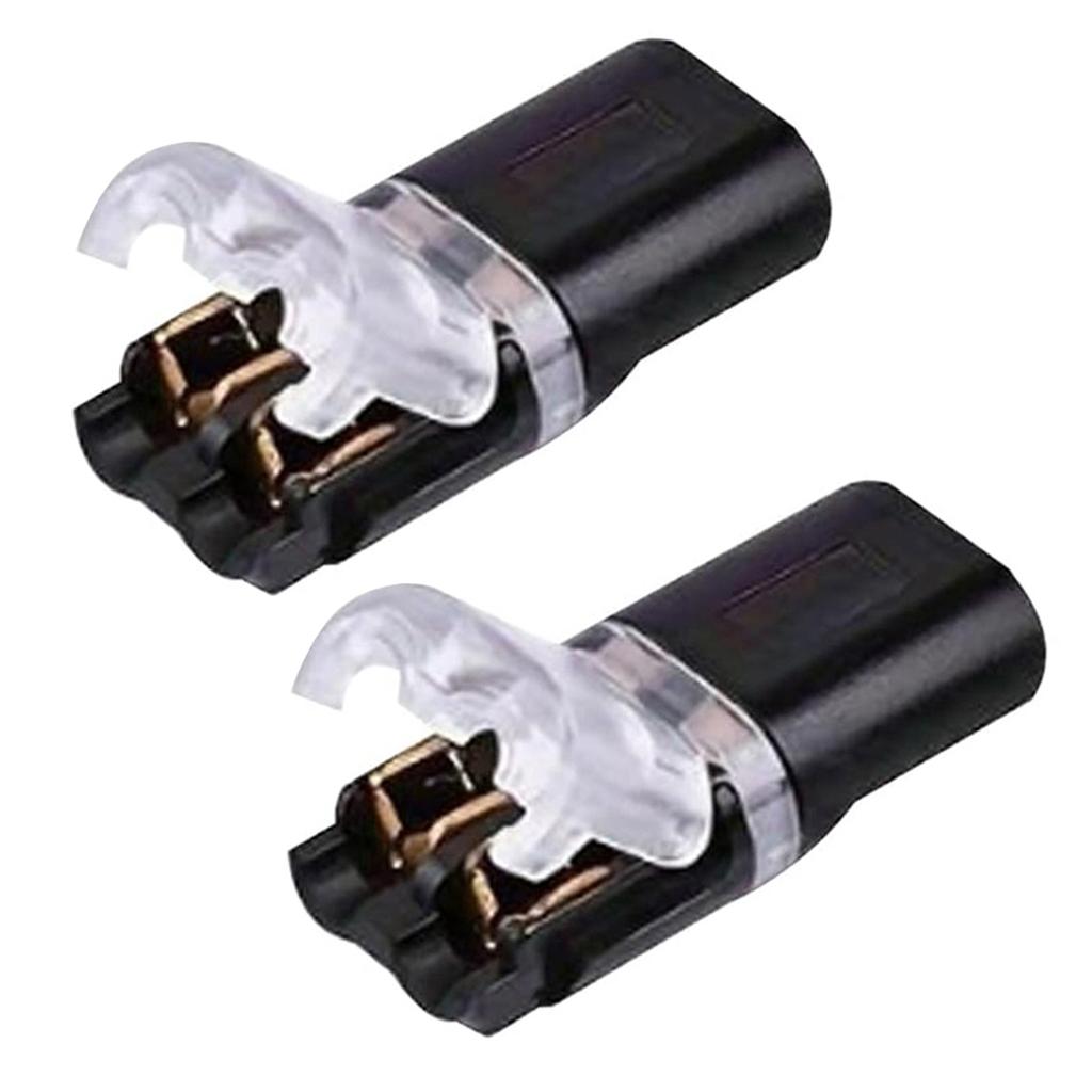 Double Wire Plug In Connectors Screwless Quick Dual Wire Terminal Block Suitable For Hard Wires
