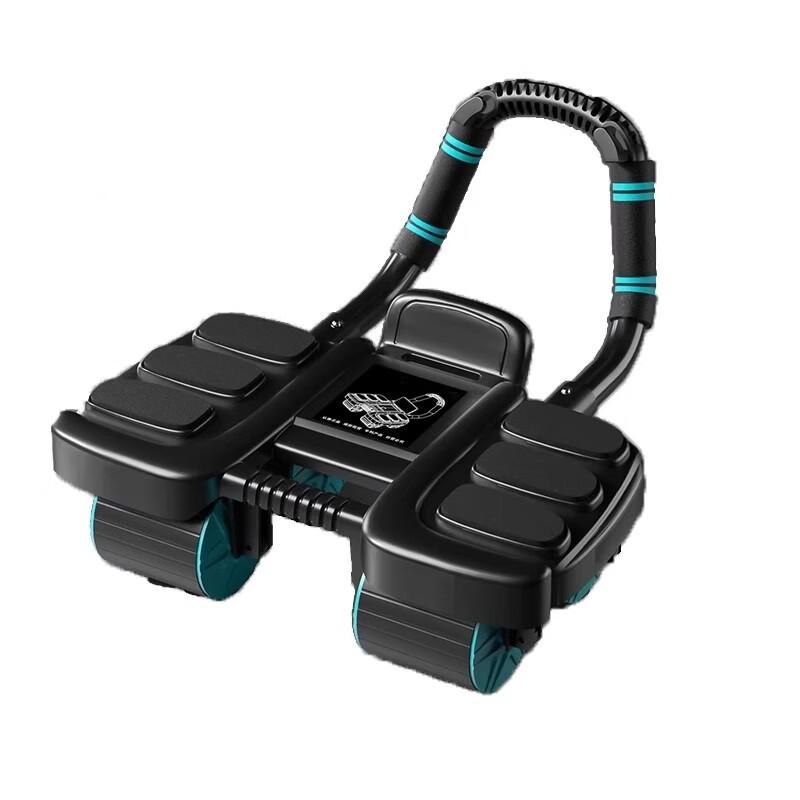 TLXT 468 Pro Ab Roller with Elbow Support, Counter & Kneeling Pad