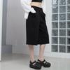 DURAN Line Effect Bermuda Pants Dbf5S-9211 2 Colors