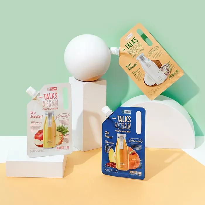 [Missha] Tox Vegan Juice Pocket Sleeping Pack 10g 3 types