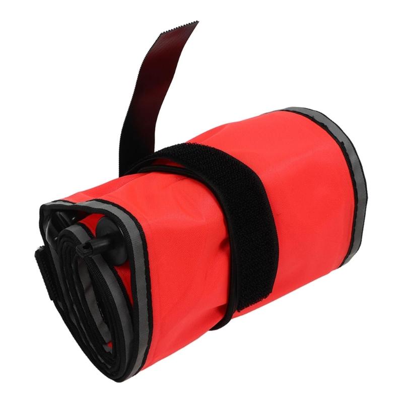 High Visible Inflatable Diving Buoy Float Signal Tube Scubas Diving Surfaces Marker Buoy for Scubas Diving Snorkeling
