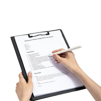 Horizontal/Vertical A4 File Folders, Colorful Menu/Bill/Order Clipboards & Student Writing Pads