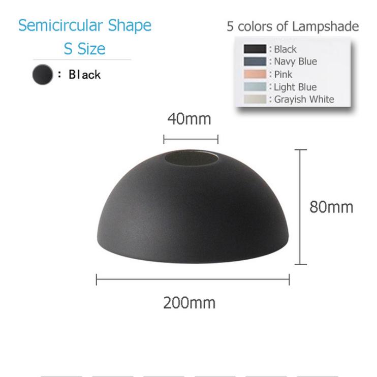 Modern Simple Aluminum Pendant Lamp E27 LED Indoor Lighting Single Head Small Pendant Lamp Living Room Dining Room Bedroom Bedside Kitchen Bar