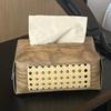 Leather Tissue Box Vintage Living Room Storage Boxes Creative House Accessories Interior Home Tissue Boxe Luxury Design Boxes