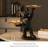 Luxurious Bulldog Key Holder and Storage Tray for Entryway Decor