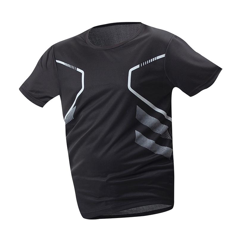 1/3/4 Pieces Summer Men's Printed Quick-drying Breathable Short-sleeved Plus Size Loose Sports Casual T-shirt Multicolor Choice