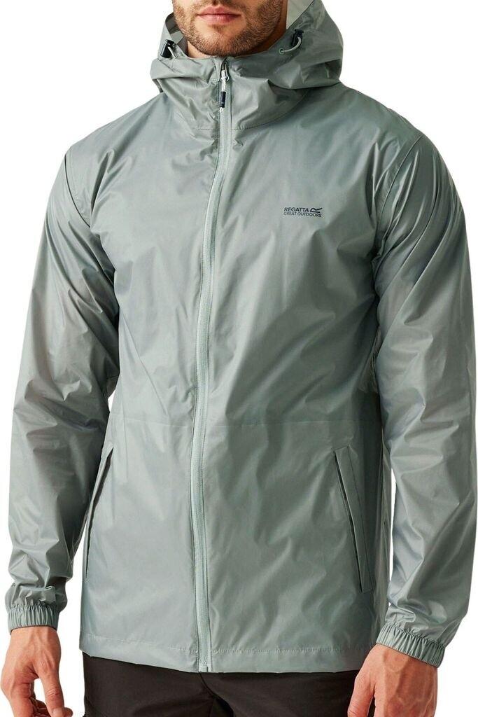 Куртка Regatta Pack It III Lightweight waterproof walking jacket for men Grey (RMW281)