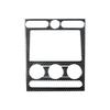 Carbon Fiber Interior Central Console Frame Cover Trim For Ford Mustang 2005-09